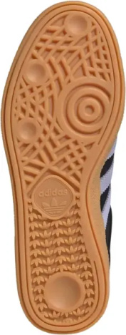 Кроссовки для гандбола женские Adidas HANDBALL SPEZIAL черно-фиолетово-серебряные JS2909