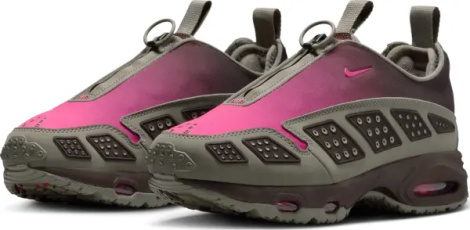 Кроссовки женские Nike AIR MAX SNDR розово-коричнево-серые IB7702-300