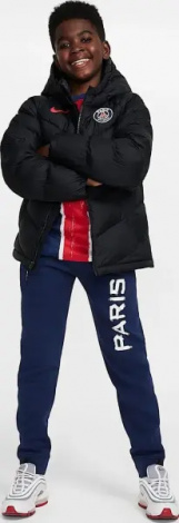 Куртка подростковая Nike PSG SYNTHETIC-FILL черная FQ3425-010