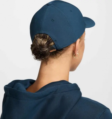 Кепка Nike DRI-FIT CLUB STRUCTURED METAL LOGO темно-синяя FB5371-478