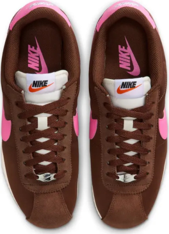 Кроссовки женские Nike CORTEZ TEXTILE коричнево-розовые DZ2795-203