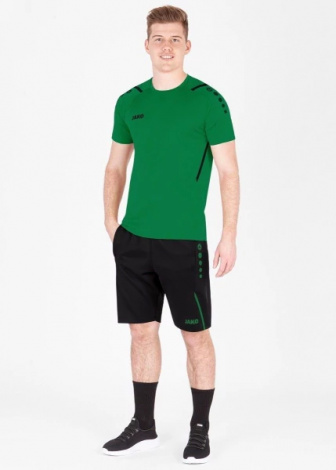 Шорти тренувальні Jako CHALLENGE чорно-зелені 8521-813
