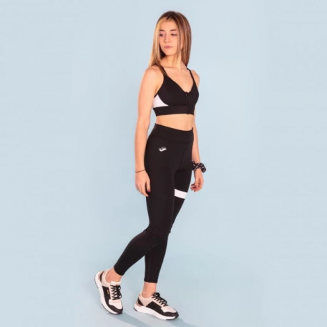 Топ женский Joma DAPHNE черно-белый 800052.102