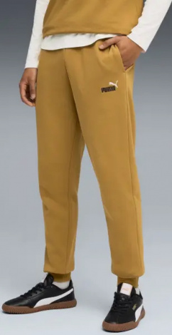 Спортивні штани Puma ESSENTIALS 2 COLOUR NO.1 LOGO світло-коричневі 68471369