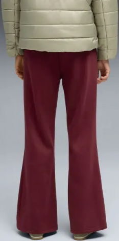 Спортивні штани жіночі Puma HER COMFORT HIGH-WAIST STRAIGHT бордові 63301096