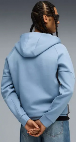 Толстовка Puma PUMATECH блакитно-сіра 62967434