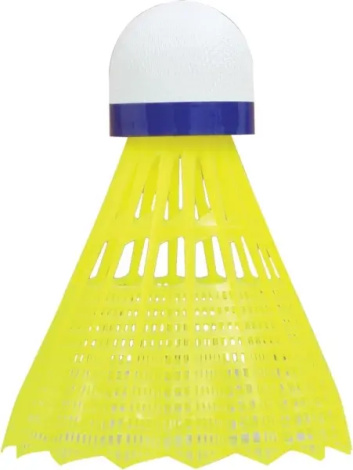 Набор воланов для бадминтона Talbot TECH 350 SHUTTLE MEDIUM желто-синий (6 штук) 479103