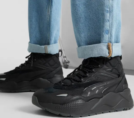 Кроссовки Puma RS-X HIGH черные 39271801