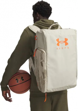 Сумка-рюкзак Under Armour CONTAIN DUO MEDIUM BACKPACK DUFFLE бежево-помаранчева 1381919-289