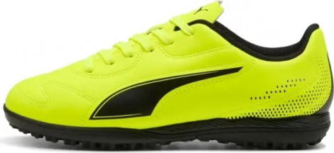 Сороконожки (шиповки) детские Puma VITORIA II TT JR лимонно-черные 108504-06