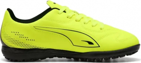 Сороконожки (шиповки) детские Puma VITORIA II TT JR лимонно-черные 108504-06