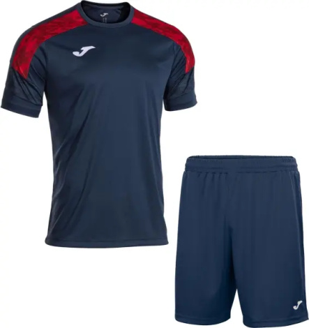 Комплект футбольной формы Joma CHAMPION VIII темно-сине-красный 104263.336_100053.331