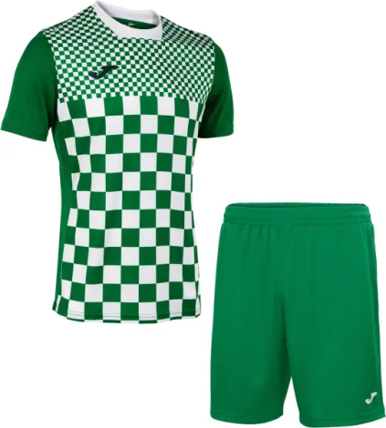 Комплект футбольної форми Joma FLAG III зелено-білий 103157.452_100053.450