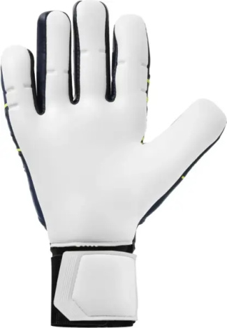 Воротарські рукавиці Uhlsport PREDICTION ABSOLUTGRIP HN темно-синьо-лимонні 1011333 01