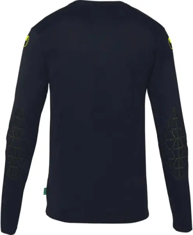 Вратарская кофта Uhlsport PREDICTION GOALKEEPER SHIRT темно-сине-лимонная 1005305 41