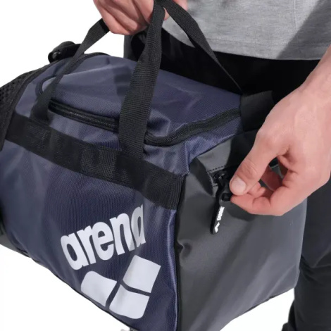 Сумка спортивная Arena ALL SET DUFFLE 25L темно-синяя 010236-400