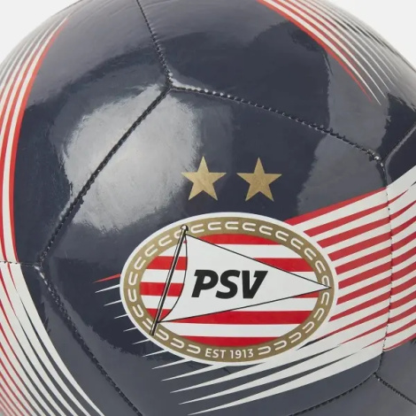 Футбольный мяч Puma PSV ESSENTIALS темно-сине-красно-белый Размер 5 084795-02