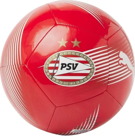 Футбольний м'яч Puma PSV ESSENTIALS червоно-білий