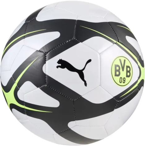 Футбольний м'яч Puma BORUSSIA DORTMUND CULTURE біло-чорно-лаймовий