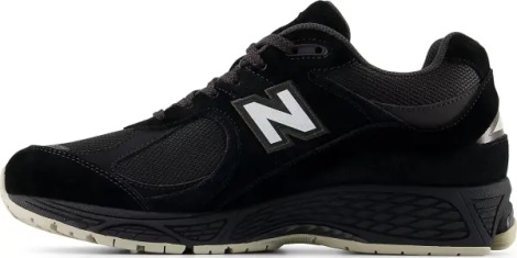 Кроссовки New Balance 2002R черно-молочные U2002RL