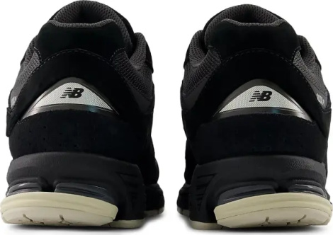 Кроссовки New Balance 2002R черно-молочные U2002RL