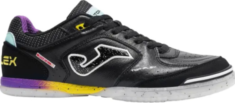 Футзалки (бампы) Joma TOP FLEX черно-фиолетово-желто-голубые TOPS2601IN