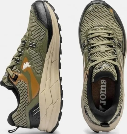 Кроссовки для трейлраннинга Joma SHOCK оливково-коричневые TKSHOS2623