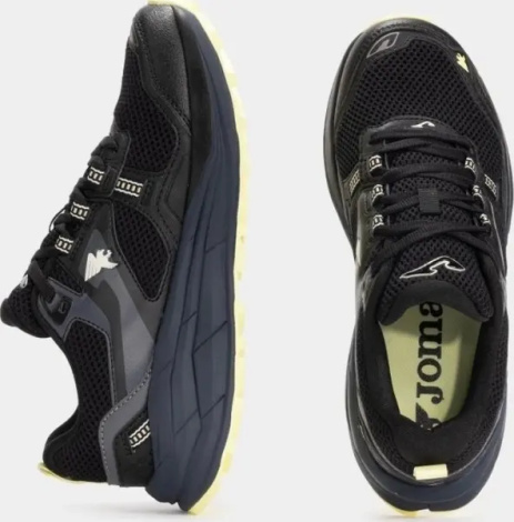 Кросівки для трейлранінгу жіночі Joma SHOCK чорно-жовті TKSHLW2501