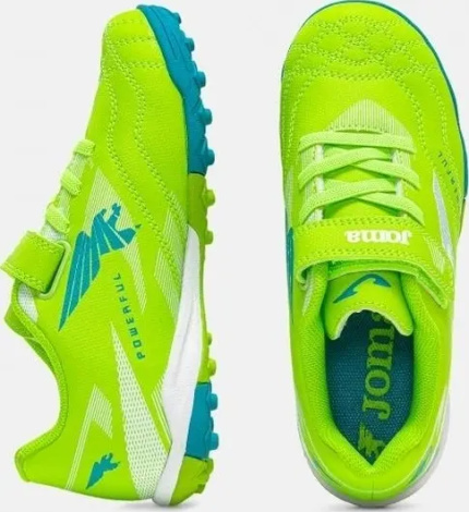 Сороконіжки (шиповки) дитячі Joma POWERFULL салатово-бірюзові POJS2615TFV