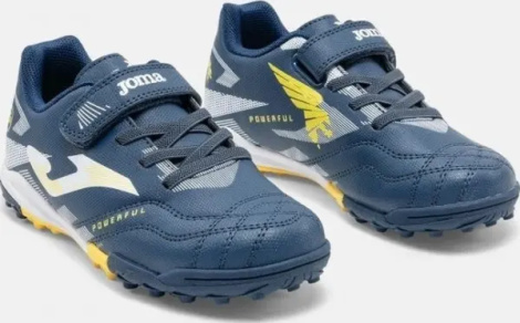 Сороконіжки (шиповки) дитячі Joma POWERFULL темно-синьо-жовті POJS2603TFV