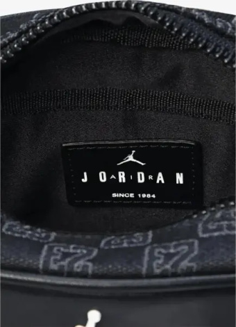 Сумка через плечо Nike JORDAN MONOGRAM CAMERA BAG черная MA9159-023