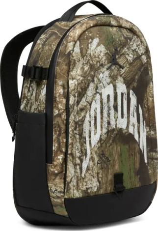 Рюкзак Nike JORDAN REALTREE BACKPACK 33L коричнево-зелено-белый MA9151-K90