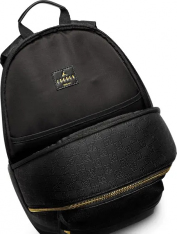 Рюкзак Nike JORDAN MONOGRAM 20L черно-золотой MA0986-K5X