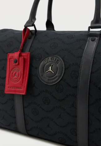 Сумка спортивна Nike JORDAN PARIS SAINT-GERMAIN MONOGRAM DUFFEL BAG 25L чорна LM9112-693