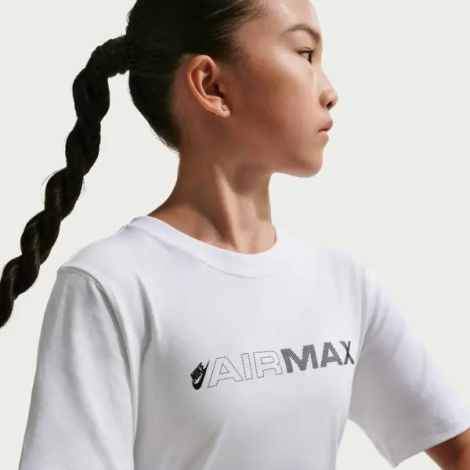 Футболка підліткова Nike SPORTSWEAR AIR MAX біла IO1157-100