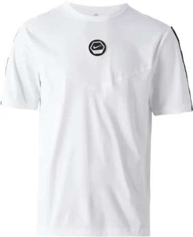 Футболка Nike DRI-FIT біло-чорна IH4288-100