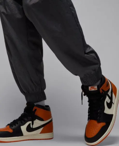 Спортивні штани Nike JORDAN BROOKLYN DRAFT темно-сіро-чорні IH3320-068