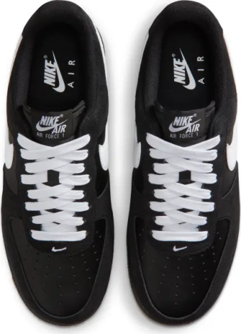 Кросівки Nike AIR FORCE 1 '07 LV8 чорно-білі IB6388-001