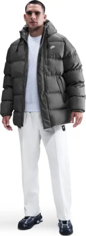 Пуховик Nike SPORTSWEAR CLUB THERMA-FIT 650 темно-серый IB2973-068