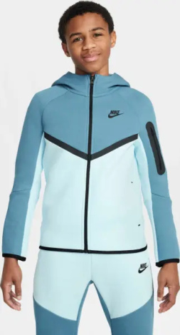 Спортивний костюм підлітковий Nike SPORTSWEAR TECH FLEECE темно-бірюзово-блакитний HV5867-476__HV5869-006