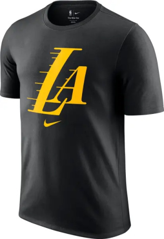 Футболка Nike LOS ANGELES LAKERS ESSENTIAL CITY EDITION NBA чорно-жовта HV5551-010
