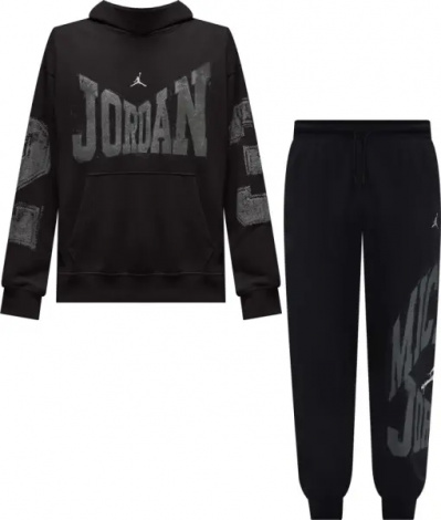 Спортивний костюм Nike JORDAN BROOKLYN COLLEGIATE чорно-сірий HV0093-010_HV0091-010