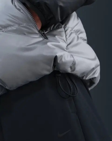 Пуховик Nike WINDRUNNER STATEMENT DOWN JACKET антрацитово-серый HQ7790-061