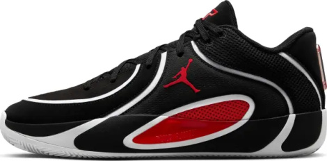 Кроссовки баскетбольные Nike TATUM 4 черно-бело-красные HQ4614-001