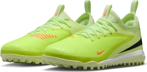 Сороконіжки (шиповки) дитячі Nike JR PHANTOM 6 LOW ACADEMY TF лаймові HQ2038-800