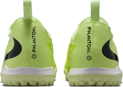 Сороконіжки (шиповки) дитячі Nike JR PHANTOM 6 LOW ACADEMY TF лаймові HQ2038-800