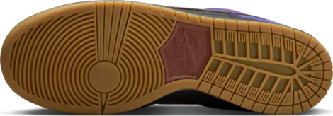 Кроссовки Nike SB DUNK LOW PRO фиолетово-черно-коричневые HQ1625-500