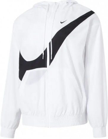 Вітровка жіноча Nike SPORTSWEAR CLASSIC UV PROTECTION біло-чорна HM8971-100