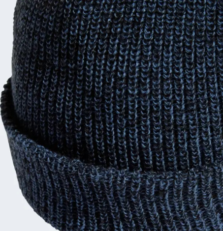 Шапка Adidas MÉLANGE BEANIE темно-синьо-чорна HL4840