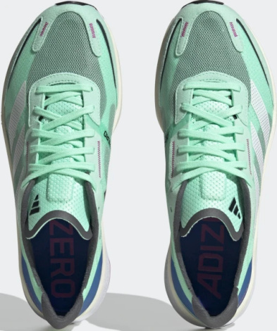 Кроссовки беговые Adidas ADIZERO BOSTON 11 мятно-синие GV9064